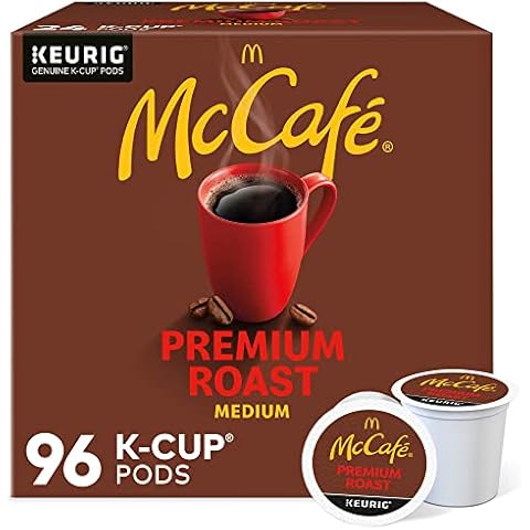 McCafe Single-Serve Pods, Premium Roast, Classic, Box Of 24 Pods, Case Of 4 Boxes Cover
