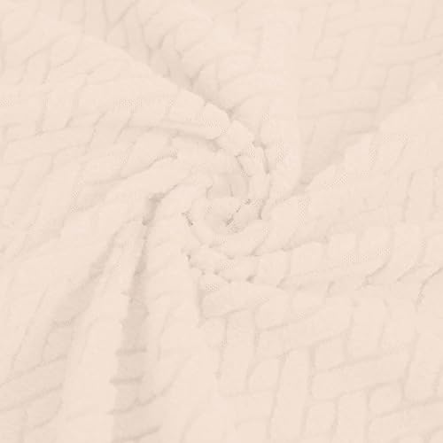 Miniatura 5 de Easy-Going Funda de sofá de jacquard elástico, suave y de 1 pieza, con espumas antideslizantes, protector de muebles lavable para niños, mascotas