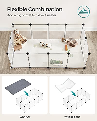 Songmics ULPC001W01 20 Panels Pet Playpen thumb #4