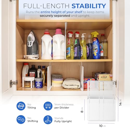 Adjustable-Height-Strong-Metal-Shelf-Divider-Organizer-for-Kitchen-Bookshelves-Pantry-Closet-Will-not-Bend-Extendable-Up-to-14-inch