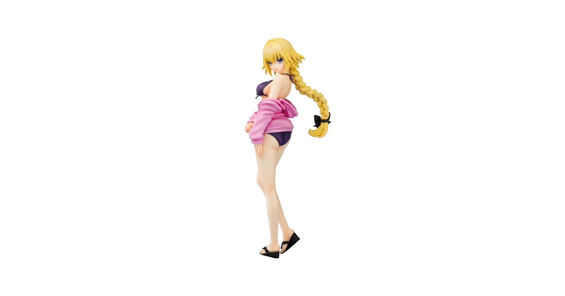 AOSHIMA - ワンフェス2019冬限定 ジャンヌ・ダルク グラビア・ヴァカンスver. イベント限定宝具仕様 Fate/EXTELLA(フェイト/エクステラ) 1/8 完成品 フィギュア ファニーナイツ(アオシマ) ワンフェス2019冬限定 ジャンヌ・ダルク グラビア・ヴァカンス