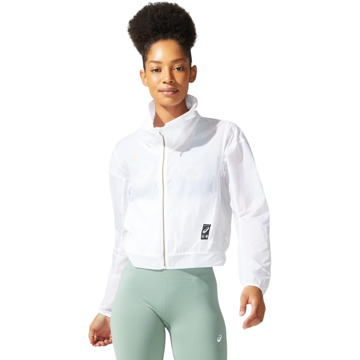 ASICS Sakura Jacket Brilliant White XS (US 4-6)