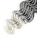 Goddess Box Braids Crochet Braids Hair Silver Grey Curly Braids Synthetic Premium Fiber Braiding Hair 14 Inch 5Packs/Lot (14inch, TGrey)