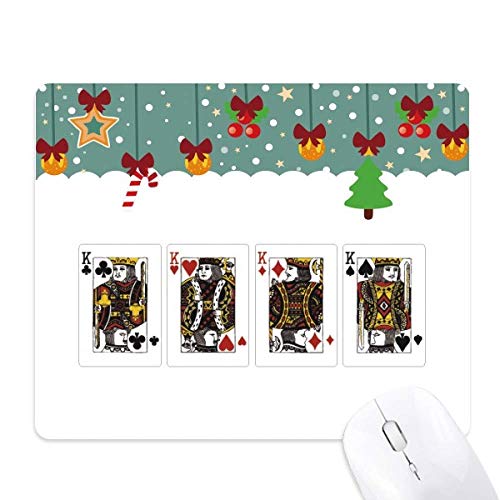 Tapis de souris cœur carreau de diamant K pour le bureau et le gaming