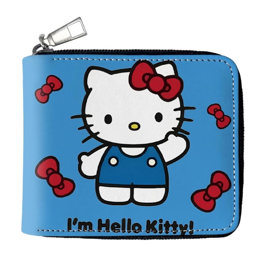 キティ レザー クッション Amazon | [witusu] ハローキティ 財布 二つ折り 大容量 PUレザー