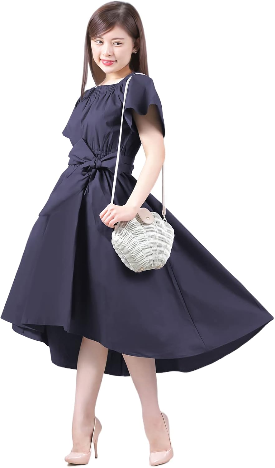 an アン ツイードドレス S ラベンダー ローブドフルール XS an アン ツイードドレス S ラベンダー ローブドフルール XS