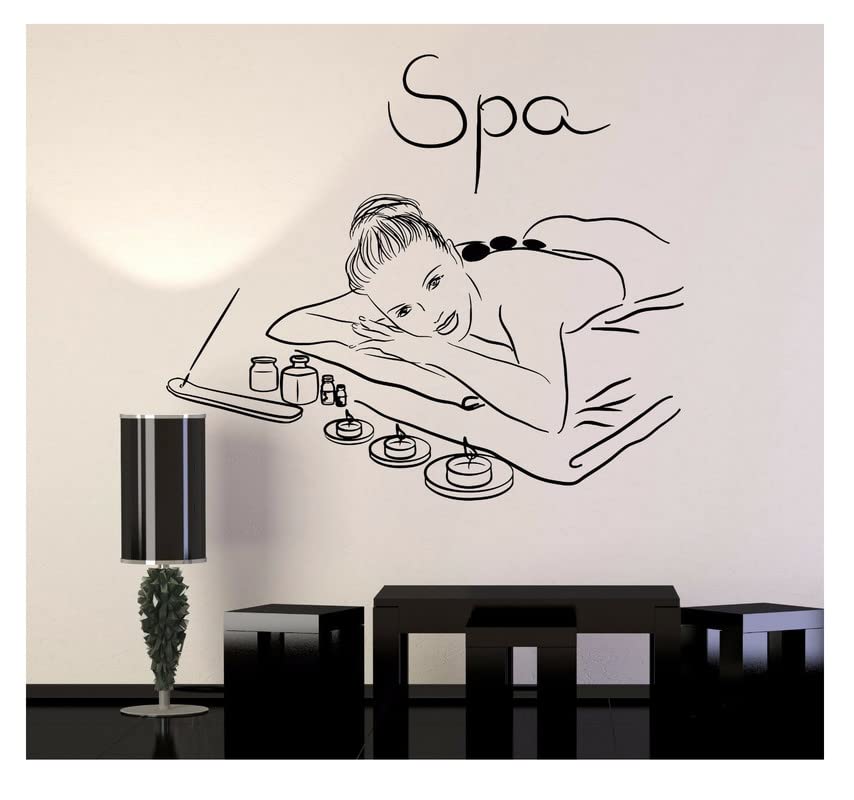 LYOMAN® Wall Sticker Vinyl Decal Women Spa Beauty Salon Massage Décor Salon Wall Stickers (B09X9Z6MBT) Amazon Price History, Amazon Price Tracker