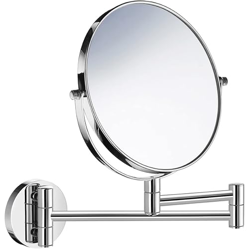 Z628 Wall Mounted 2 Sided Make-UP Mirror (7x's & Normal)