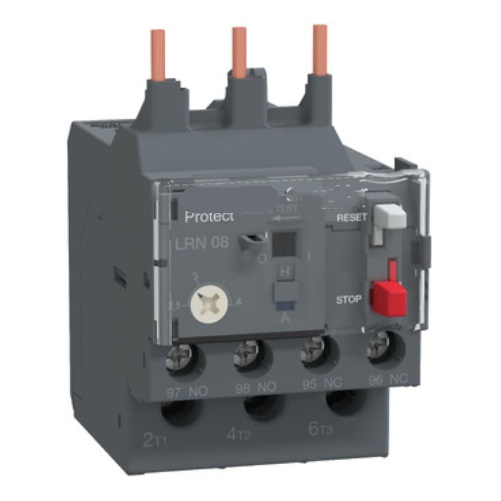 Relais de surcharge thermique LRE08 réglage précis 2,5-4A pour protection contre les surintensités