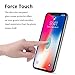 iPhone X 3D Full Coverage Screen Protector [2-Pack] - OMOTON [Tempered Glass] [Easy Installation] [High Responsivity] HD Screen Protector for Apple iPhone X/10