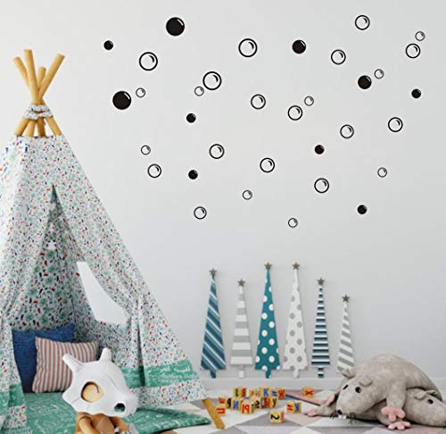 90 grandes vinilos de burbujas para pared miniatura 3