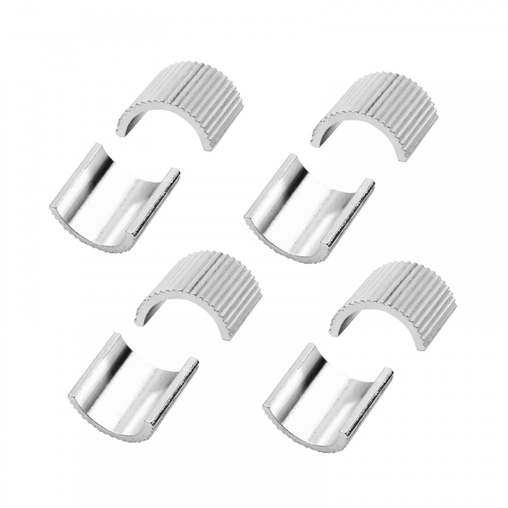 DONGKER Spessori per Manubrio,8 Pezzi 7/8 "a 1" Distanziatore Barra per Moto in Lega di Alluminio per Manubrio per Moto Biciclette da Diametro di 22 mm