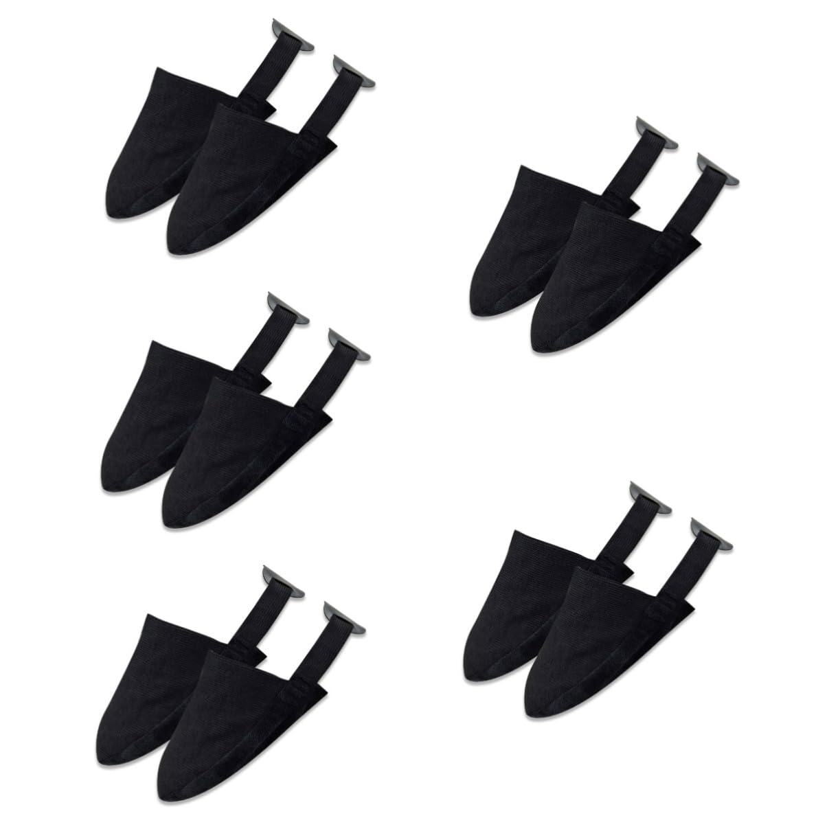 VANZACK 5pairs Bowling Shoe Sliding Mat for Easy Use Non- Overshoes for Men Women Shoe Accessories for Enhanced Performance