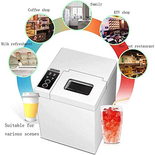 Máquina eléctrica portátil para hacer hielo 15KG/24hrs miniatura 4