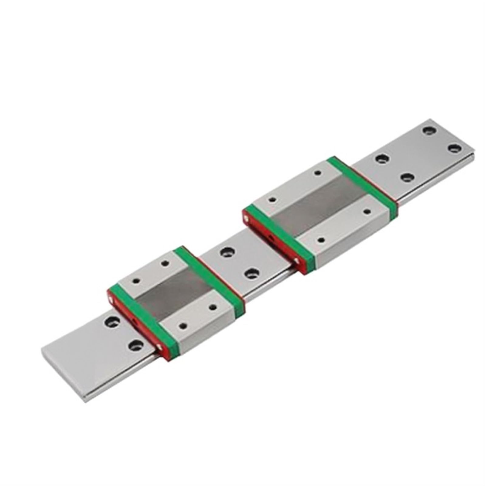 Linear Rail, Linear Sliding Gide 2pcs MGW15 Linear Guide L100 150 200 300 500 600 1000mm Miniature Linear Rail +2pcs Slide MGW15C Carriage CNC 3D Printer(800mm)