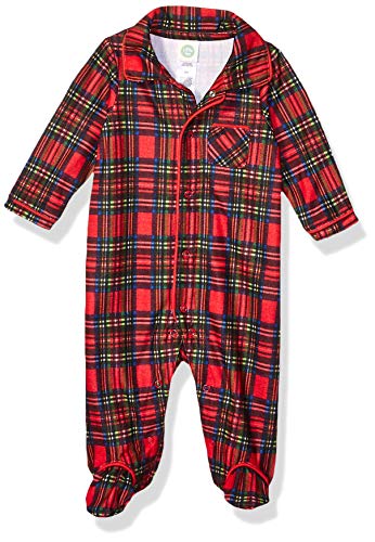 Image of Little Me baby-boys Xmas Plaid Pajamas