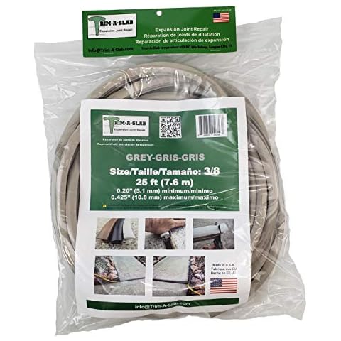 Trim-A-Slab 3/8" 25' Grey Cover