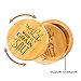 Totally Bamboo Salt Cellar Bamboo Storage Box with Magnetic Swivel Lid, 6 Ounce Capacity, 