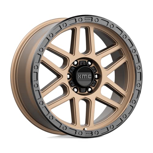 KM544 17X9 6X5.5 M-BRZ BLK LP -12MM 1 Wheel