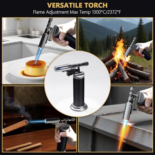 Briquet torche rechargeable pour réussir la caramélisation de la crème brûlée - 4