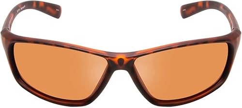 Miniatura 2 de Coyote Eyewear P-38 Sportsman's - Gafas de sol polarizadas, montura de tortuga mate, lente marrón