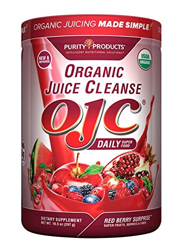 Certified Organic Juice Cleanse (OJC) - OJC Super Reds - 5 Grams Fiber
