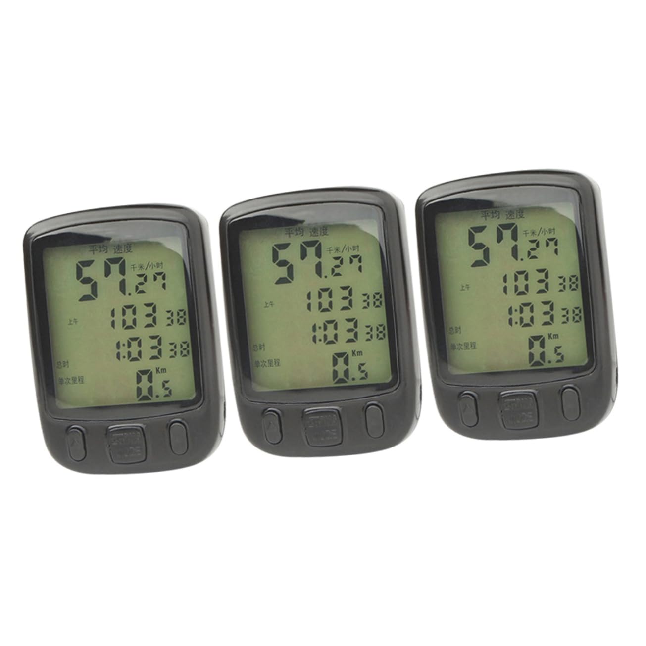 INOOMP 3Pcs Cyclette Bicicleta Estatica Para Ejercicios Excersize Bike Cyclette Ciclo Computer Computer Bici Ciclo Tachimetro Bici Tachimetro Contachilometri Bicicletta Apparecchio