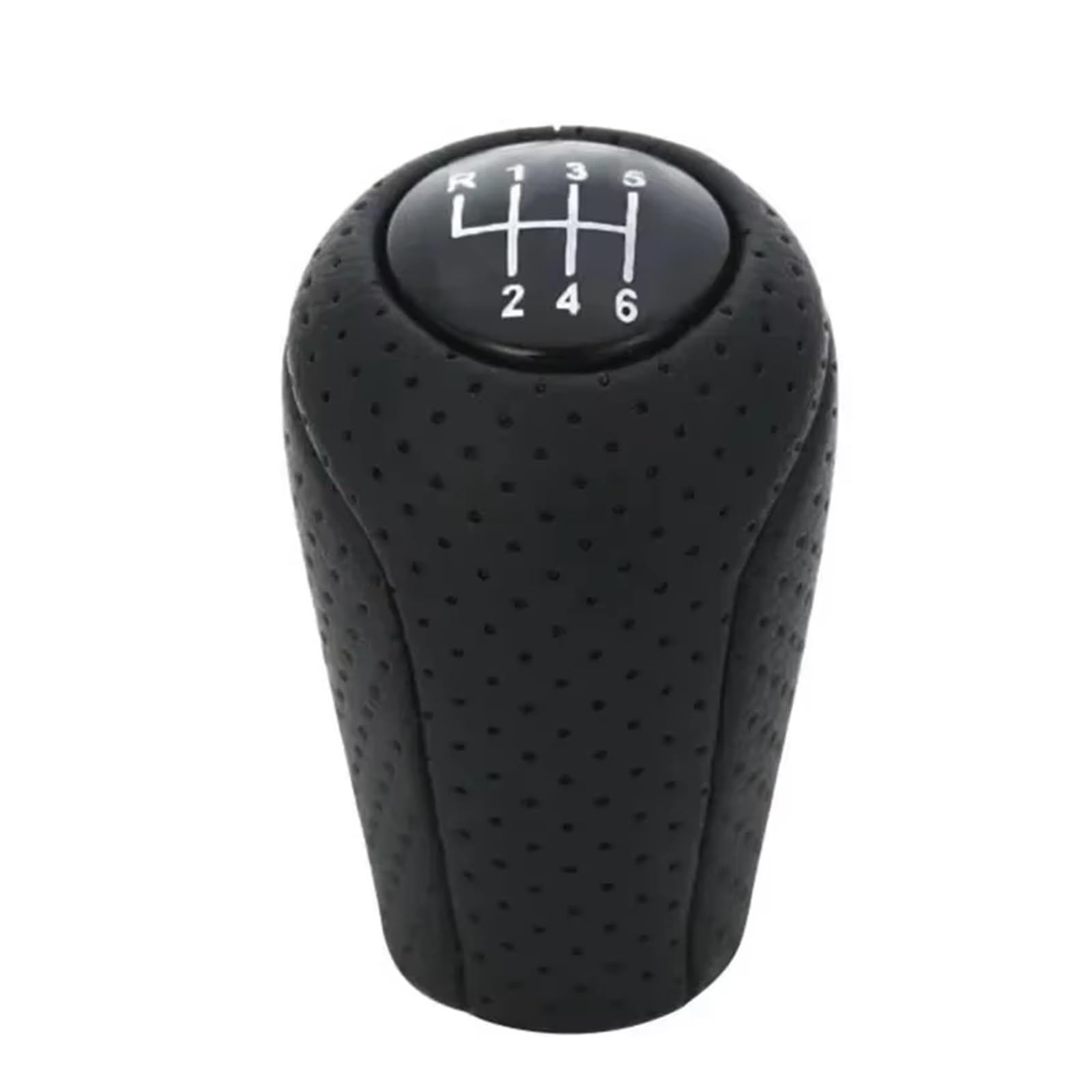Ouvecr 6 Speed A Car Shift Gear Knob Handle For Mazda 3 Bk Bl 5 Cr Cw 6 Ii Gh For Cx-7 Er For Mx-5 Nc Iii 23 Mt Leather 5/6-Speed Gear Shift Knob Gear Shift Cover(6 Speed A)
