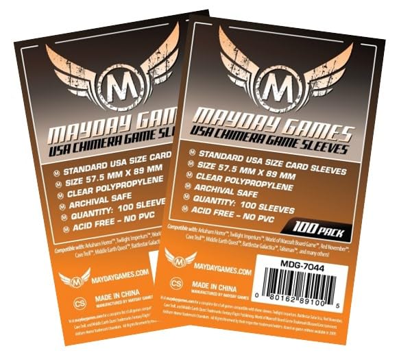 Mayday Games Dune: War for Arrakis -Standard Compatible Card Sleeve Bundle : Toys & Games