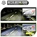 ROADEAL Headlights Assembly for 2007-2011 Honda CR-V Halogen Headlamp Replacement, High/Low Beam W/Bulbs, Driver & Passenger Side