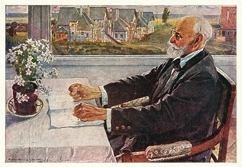 Toile Ivan Pavlov 60x90cm de Nesterov, une reproduction d'affiche d'art portrait historique