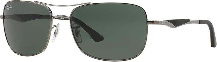 Ray-Ban mens Rb3515 Square Sunglasses