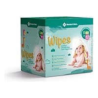 Member's Mark toalhas umedecidas wipes com fragrância 8 pacotes de 50 unidades