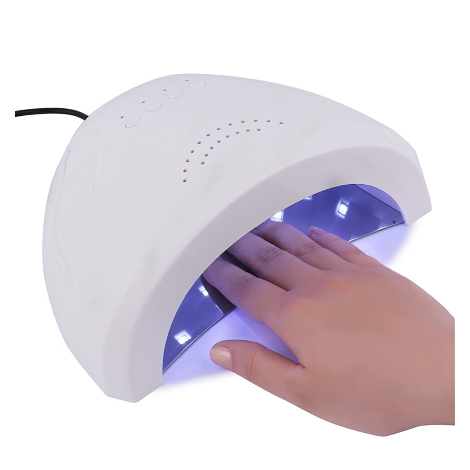 Lampa do paznokci 48W/24W LED Lampa UV suszarka do paznokci maszyna do utwardzania lakieru żelowego narzędzie artystyczne światło 5S/30S/60S timer do lakierów do paznokci