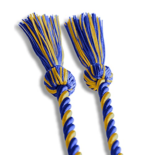 Image of Single Honor Cord Two-Color (Royal Blue /Gold)