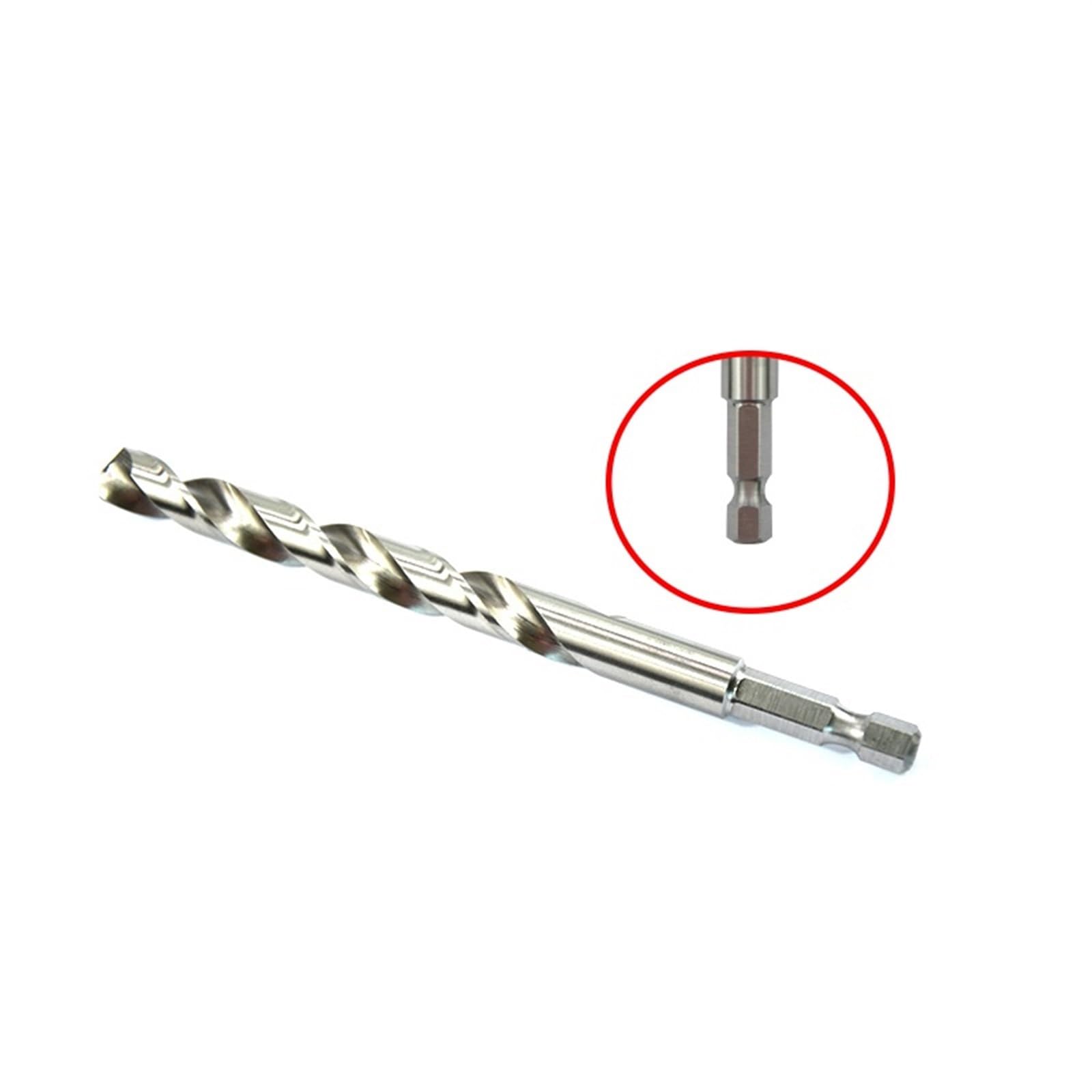10 sztuk 1,5 mm-13 mm M35 HSSCO kobaltowe wiertła HSS Wiertła do szybkiego skręcania do stali nierdzewnej (1,5/2/3/4/5/6/7/8/10/13 mm)(13 mm 10 sztuk)