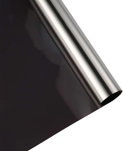Película reflectante para ventana, espejo unidireccional de privacidad, tintado de ventana, control de calor, película solar anti UV, para el hogar,