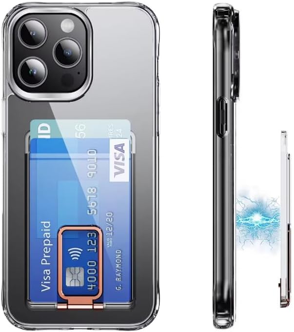 Ion MagSafe Wallet with Metal Stand, Card Holder