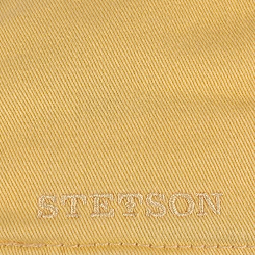 Stetson Texas Sun Protection Flat Cap Women/Men Pastel Yellow 7 1/4-7 3/8 #TOP4