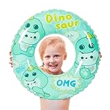 Natación para niños pequeños,Anillos Piscina para - Natación asiento Inflable modelo Bandieta, Juguetes portátiles agua de verano para verano al aire libre Dispra