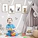 Designs by Maria Inc. Set of 4 UNFRAMED Animal Photos | Baby Safari Nursery Decor | Woodland Animal Wall Art | Jungle Nursery Decor | Jungle Theme Wall Decor | Baby Animals Print for Wall Art (8