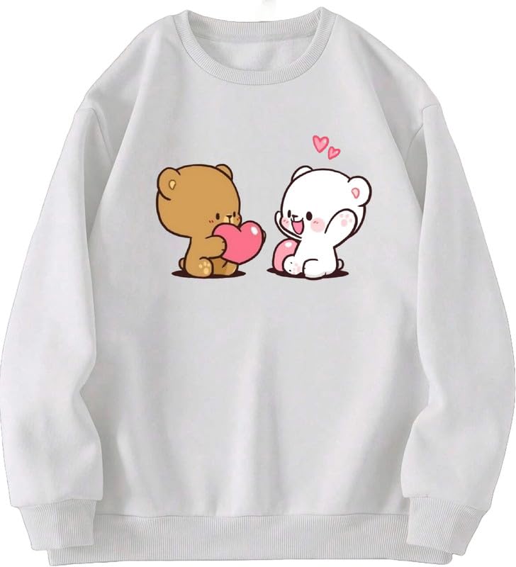 beltly Panda Sweatshirt Women Causal Stylish Hoodie Latest Black Pink Lavender Beige White Brown 399 499 Under-picture-17