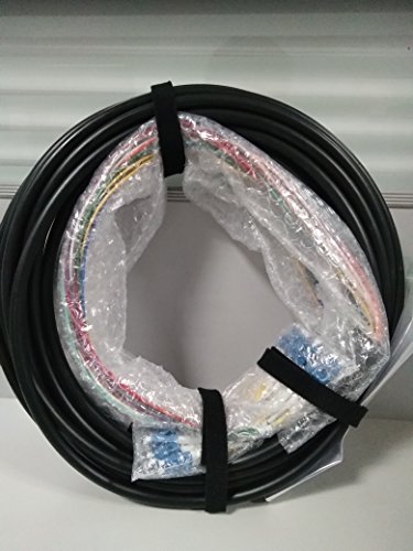 Cordon fibre optique extérieur monomode 9/125 SC-SC 8 coeurs à haut débit 40m