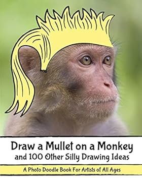 Draw a Mullet on a Monkey and 100 Other Silly Drawing Ideas: A Photo Doodle Book For Artists of All Ages