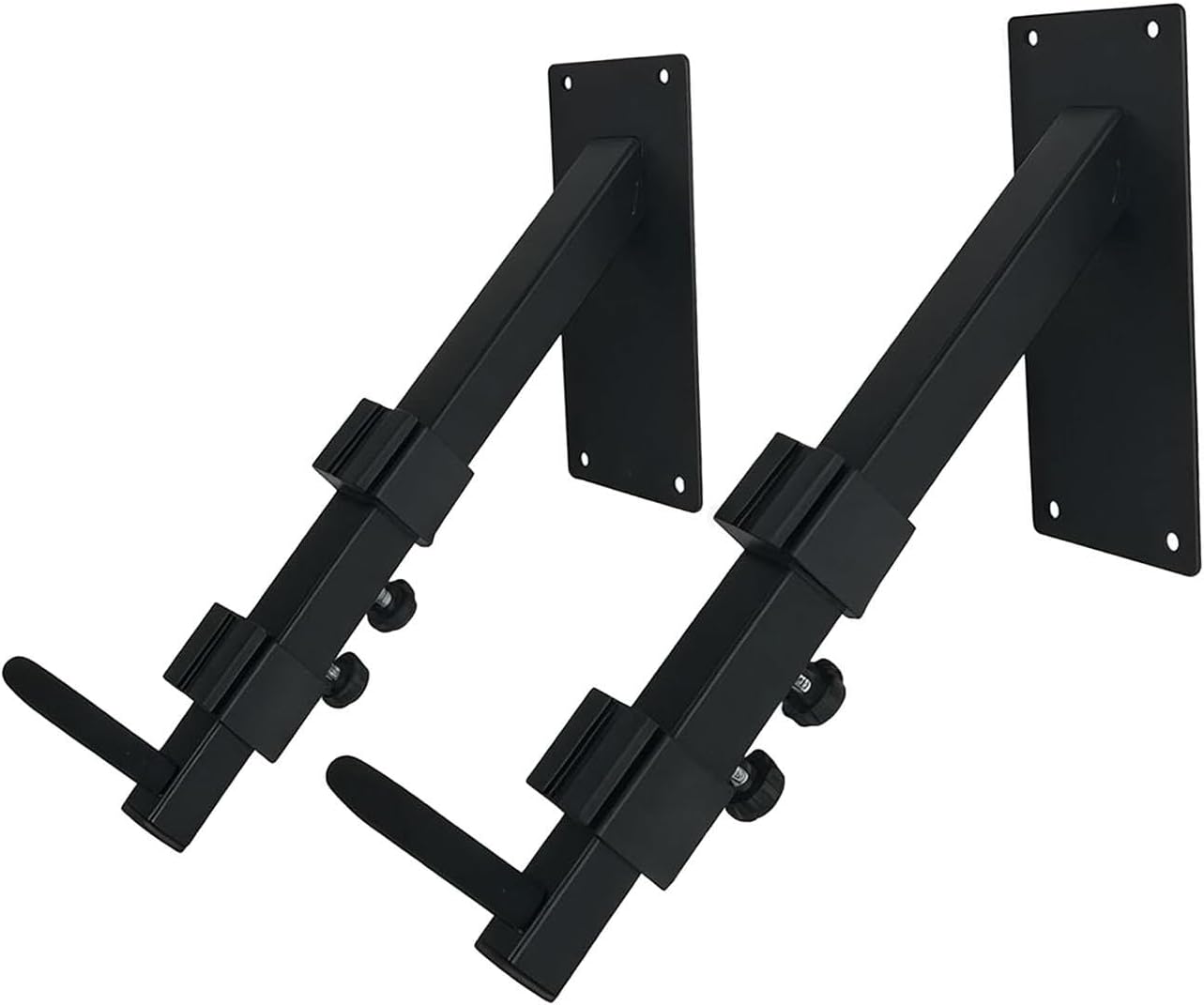 2x Electronic Keyboard Hook Holder Display Rack,Universal Storage Organizer Wall Hanger Guitar Stand for Musical Instrument