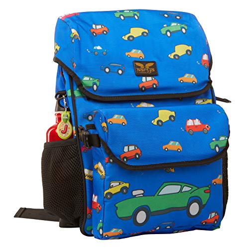 Aarya London: Mochila infantil Niños Verde Green Monster talla única