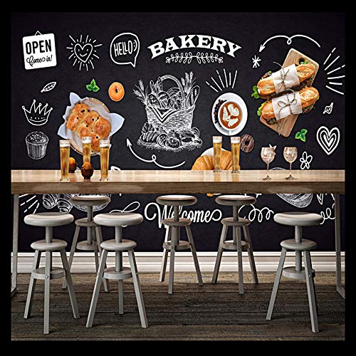 Papel Pintado Pared Dormitorio Fotomurales Decorativos Pared Tapiz De Pared 3D Bakery Bakery Wallpaper Pared Papel Pintado Cuadros Habitacion Bebe Posters Mural Pared Cover