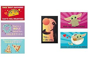 Taco, Pizza, Doughnut Valentine's Day Cards for Kids