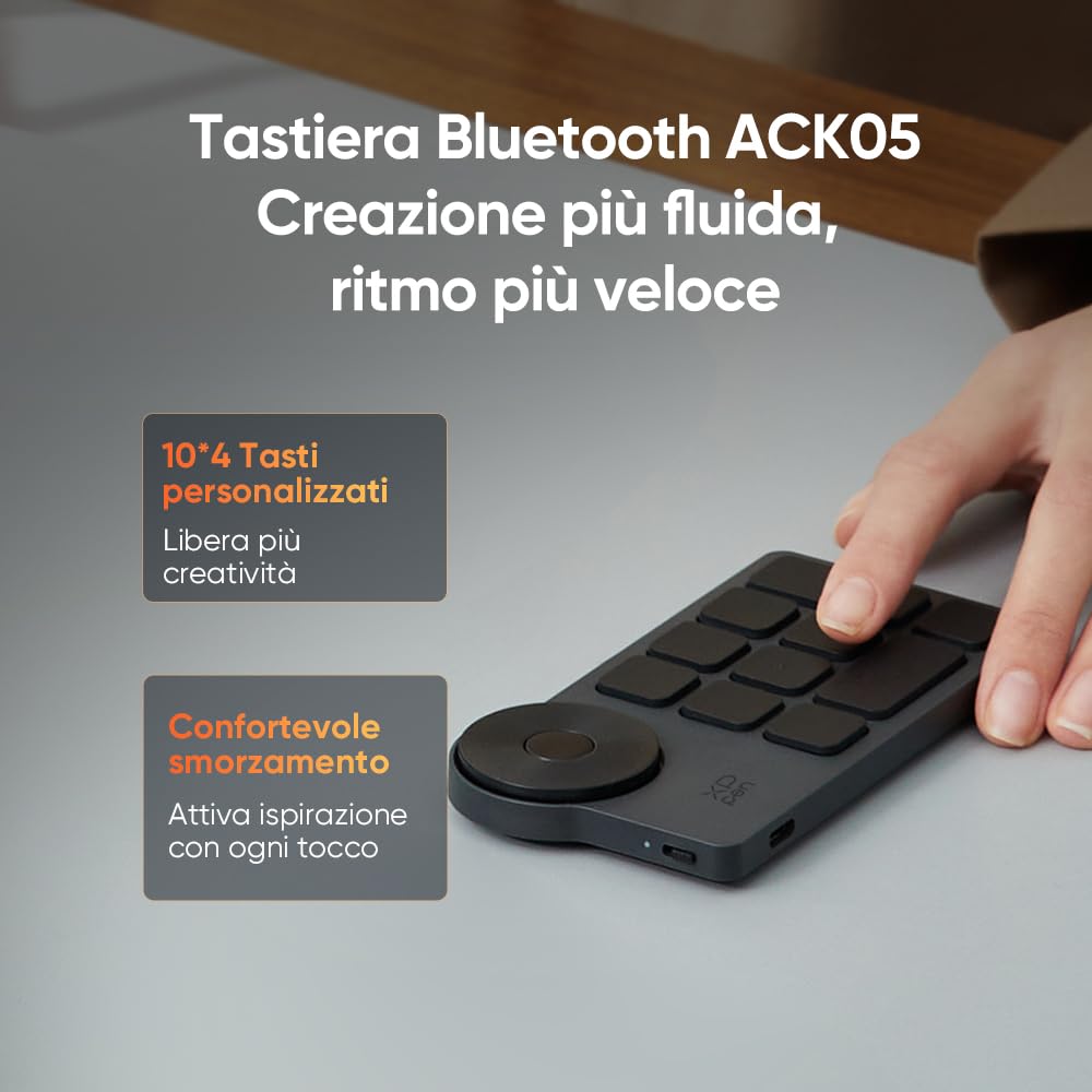 XPPen Artist 22 Pro (Gen 2) Tablet grafico QHD 2.5K, schermo da disegno 21,5 pollici Adobe RGB 99% sensibilità penna 16K