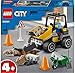 Produktbild LEGO 60284 City Baustellen-LKW Spielzeug Bausteine-Set, Frontlader Baufahrzeug für Jungen und Mädchen ab 4 Jahre, Lernspielzeug für Kinder
